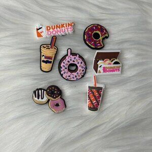 7 crocs jibbitz authentic charms Dunkin’ Donuts. Foodie. DD. Coffee. Donuts